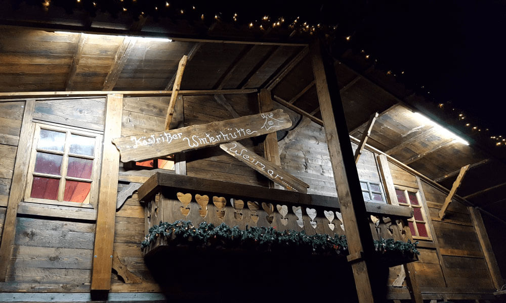 Bild von Weihnachtsfeier Winterhütte Weimar